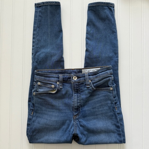Rag & Bone Women’s Camden Skinny Jeans Medium Wash Size 26 - Picture 1 of 5